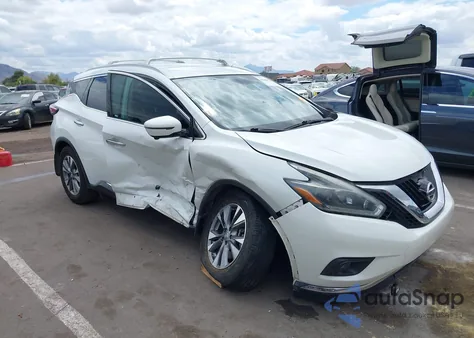 2018 Nissan Murano Sl from USA, damaged, VIN 5N1AZ2MG6JN185605